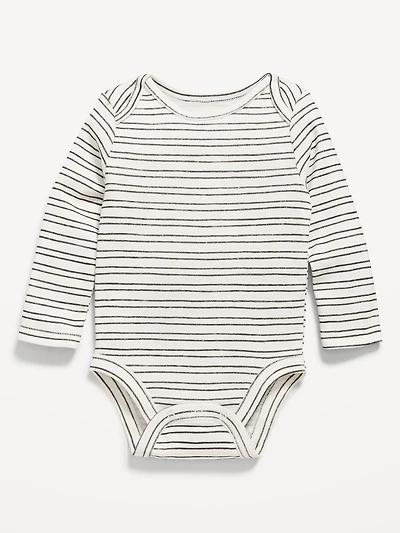 Printed Long-Sleeve Bodysuit for Baby