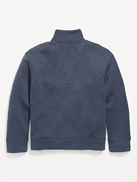 Sweater-Fleece Quarter-Zip for Boys