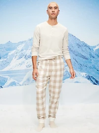 Flannel Pajama Joggers for Men