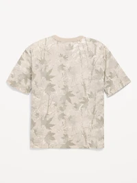 Short-Sleeve Oversized Pocket T-Shirt for Boys