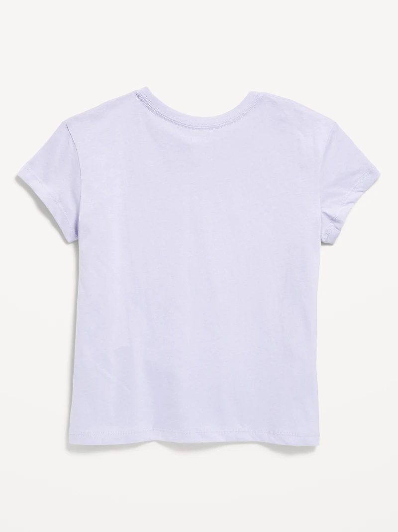 Disney© Minnie Mouse Logo-Graphic T-Shirt for Girls