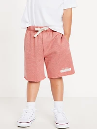 French-Terry Graphic Shorts for Toddler Boys
