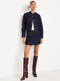 Cropped Jean Jacket