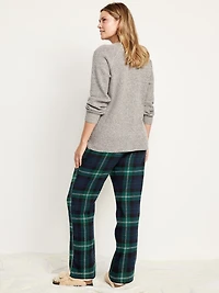 Pantalon de pyjama en flanelle maternité