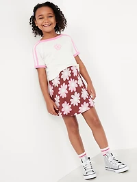 Printed Crepe Skirt for Girls