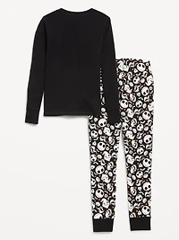 Disney© Snug-Fit Gender-Neutral Graphic Pajama Set for Kids