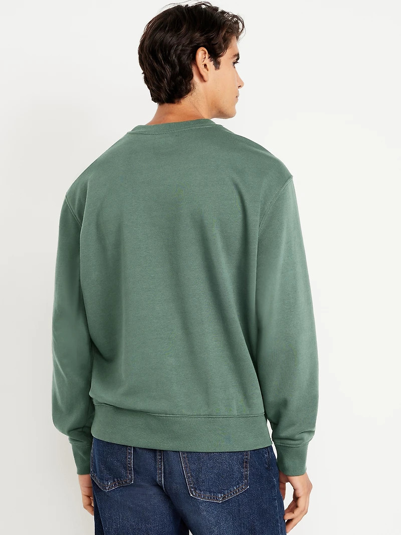 Loose Rotation Crew-Neck Sweatshirt