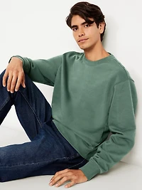 Loose Rotation Crew-Neck Sweatshirt