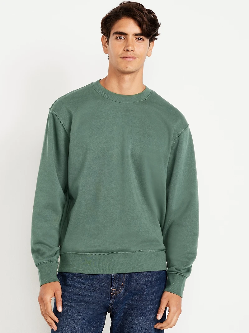 Loose Rotation Crew-Neck Sweatshirt