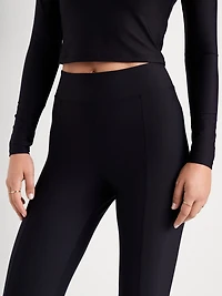 Extra High-Waisted PowerSoft Split-Flare Leggings