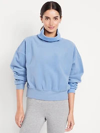 Oversized Performance Microfleece Sweatshirt