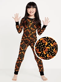 Disney© Halloween Stitch Gender-Neutral Snug-Fit Graphic Pajama Set for Kids