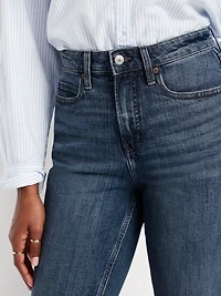 Curvy Extra High-Waisted Straight Jeans
