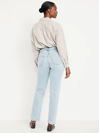 Curvy Extra High-Waisted Straight Jeans