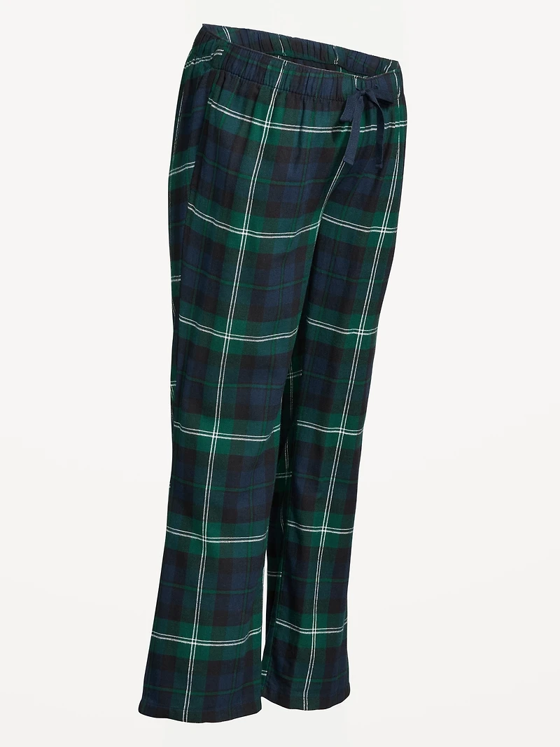Pantalon de pyjama en flanelle maternité