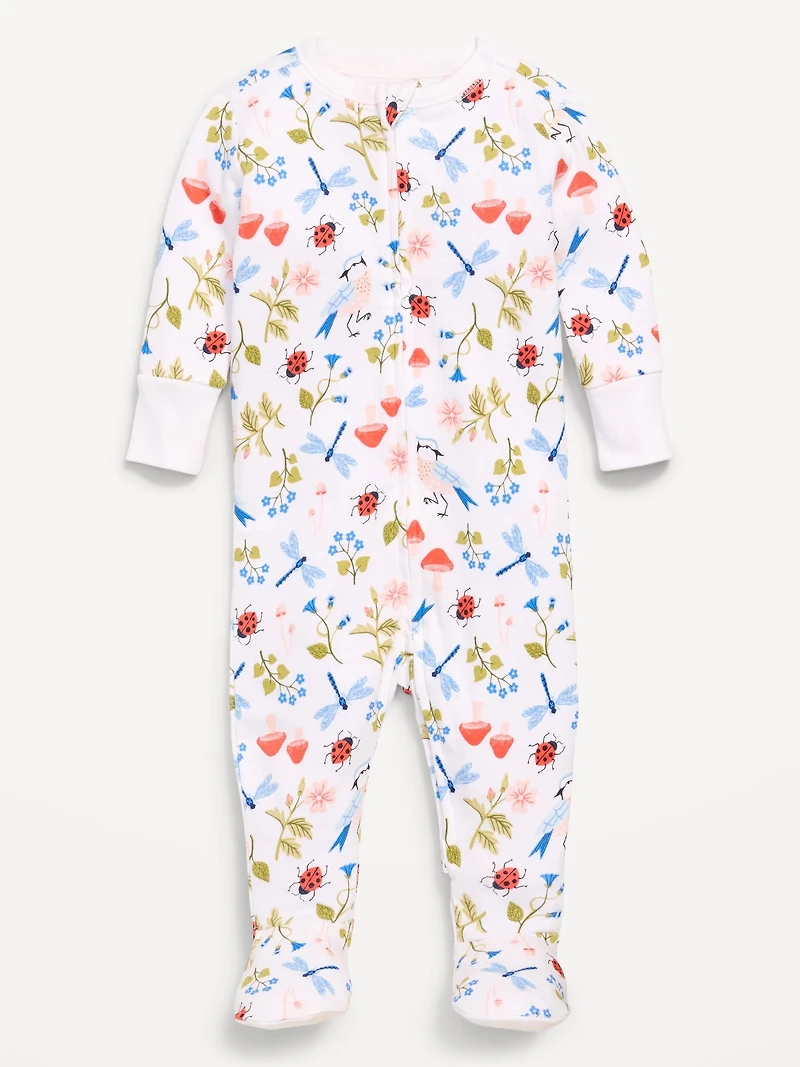Old Navy x Lovevery Snug-Fit 2-Way-Zip Sleep & Play Footed One-Piece for Baby