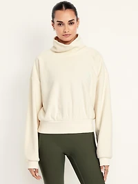 Oversized Performance Microfleece Sweatshirt