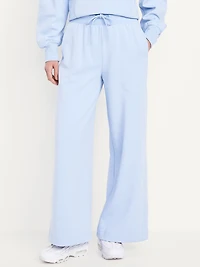 Extra High-Waisted Dynamic Fleece Wide-Leg Sweatpants
