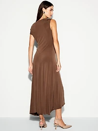 The Occasion by Old Navy Twist-Front Jersey Midi Dress