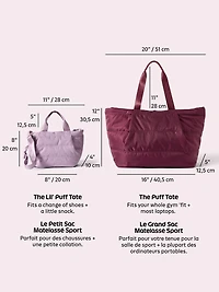 Large Nylon Tote Bag