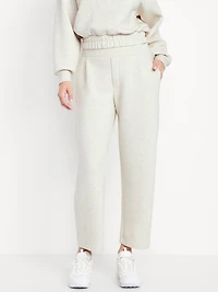 High-Waisted Bounce Fleece Barrel Sweatpants