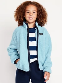 Sherpa Zip-Front Jacket for Boys