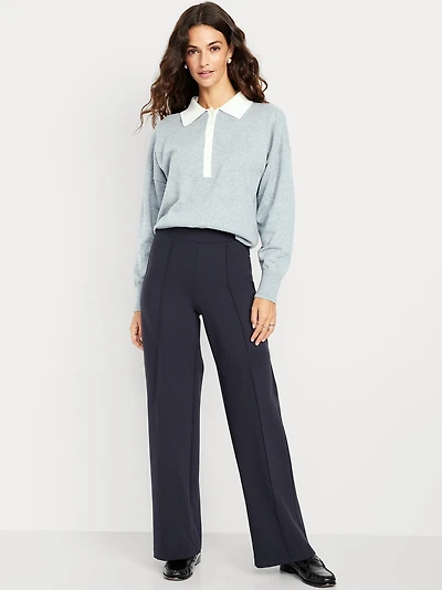 Extra High-Waisted Stevie Wide-Leg Pants