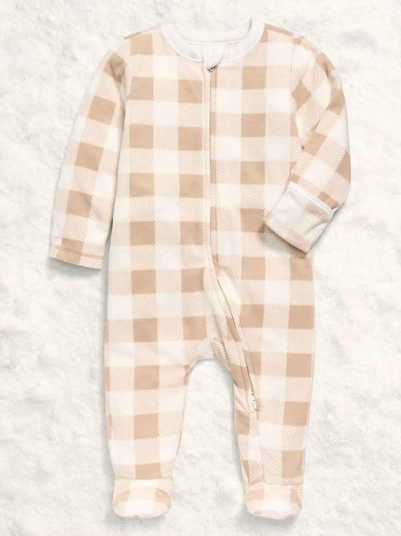 2-Way-Zip Sleep & Play Footed One-Piece for Baby