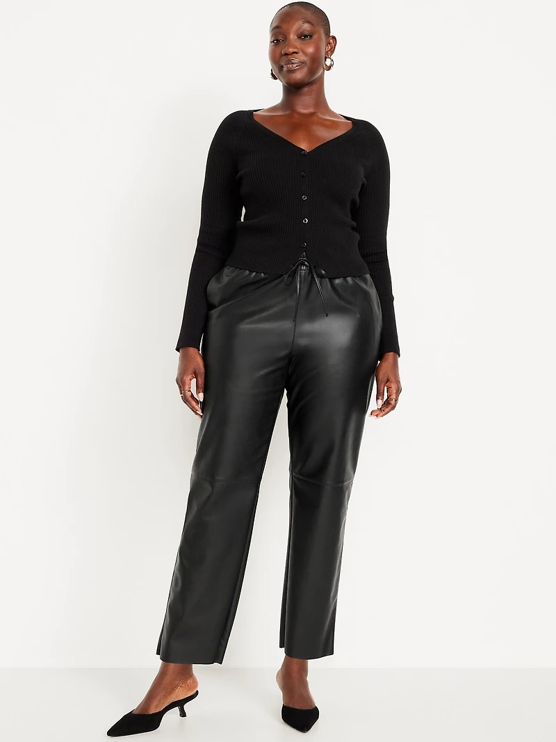 High-Waisted Billie Ankle Trouser