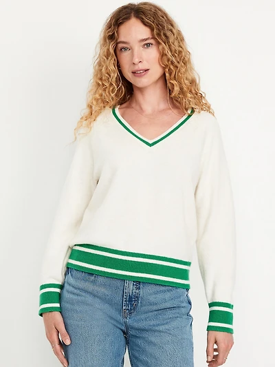 SoSoft Loose V-Neck Sweater