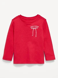 Long-Sleeve Graphic T-Shirt for Toddler Girls