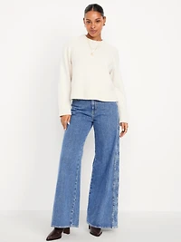 Extra High-Waisted Super Wide-Leg Jeans