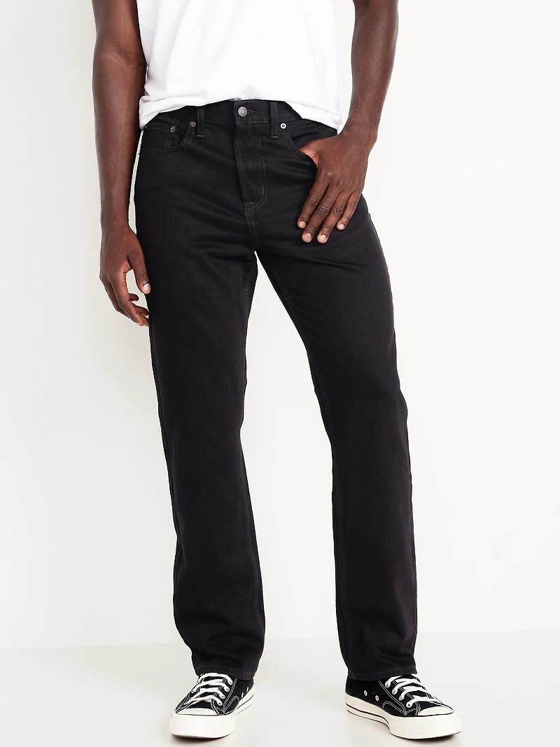 Structured Straight Non-Stretch Jean