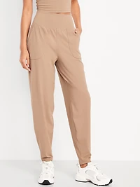 High-Waisted StudioSmooth Jogger