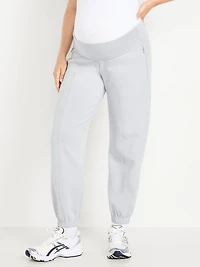Pantalon de jogging en Molleton dynamique à taille rabattable maternit