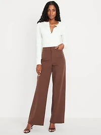 High-Waisted Pixie Super Wide-Leg Pants
