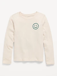 Long-Sleeve Graphic T-Shirt for Girls