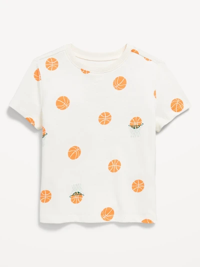 Printed Short-Sleeve T-Shirt for Toddler Boys