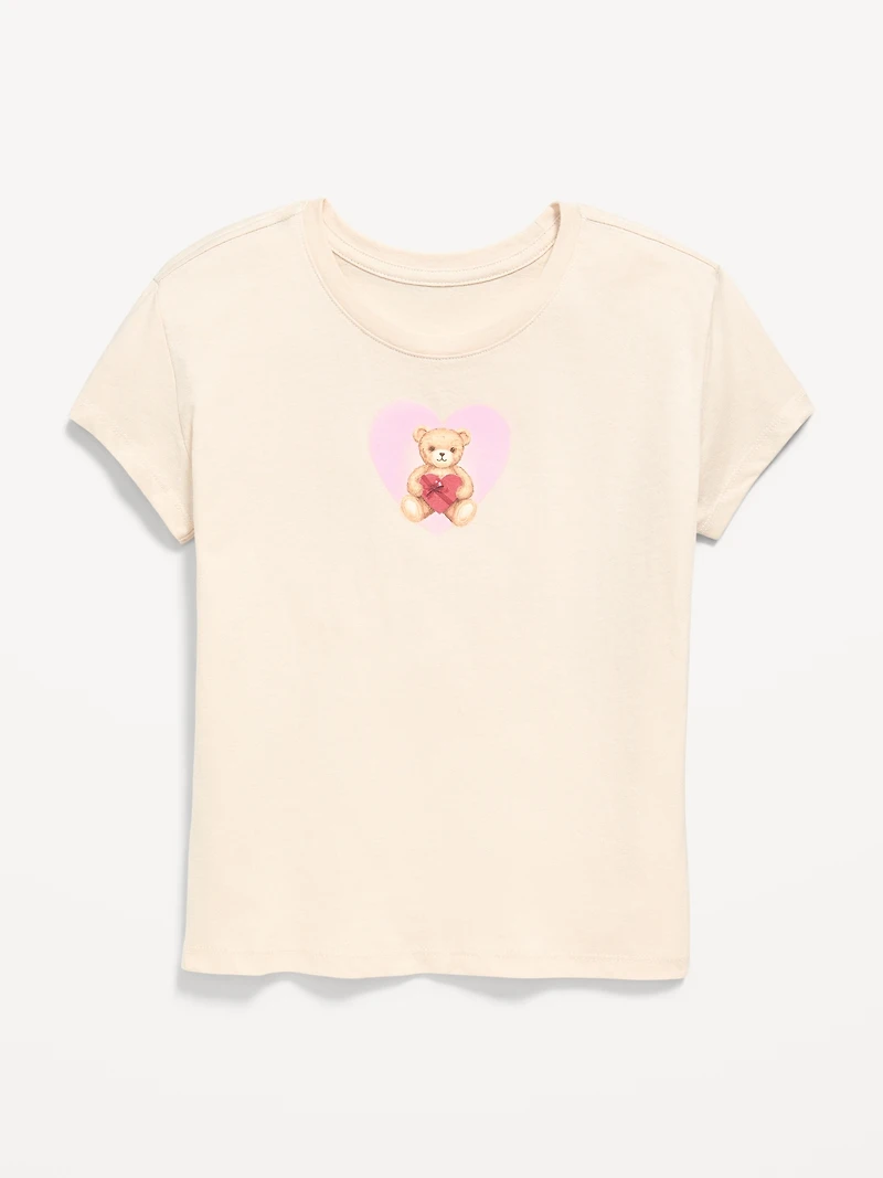Short-Sleeve Graphic T-Shirt for Girls