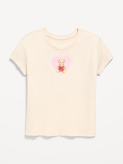 Short-Sleeve Graphic T-Shirt for Girls
