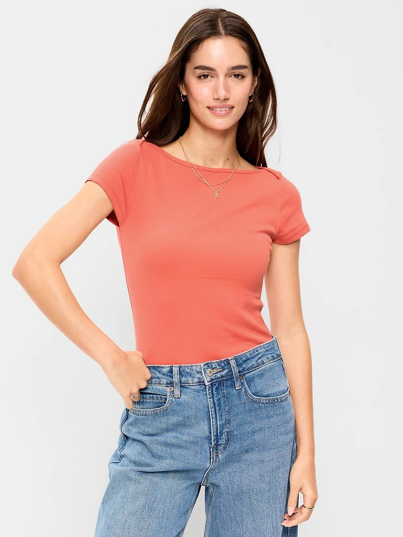 Snug Boatneck T-Shirt