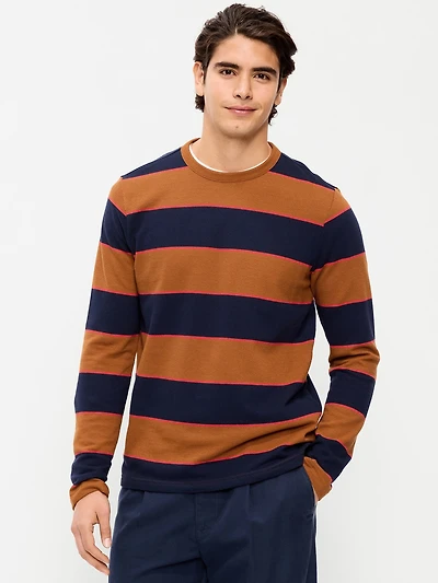 Long-Sleeve Striped T-Shirt