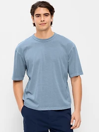 Garment-Dyed Heavyweight Cropped T-Shirt