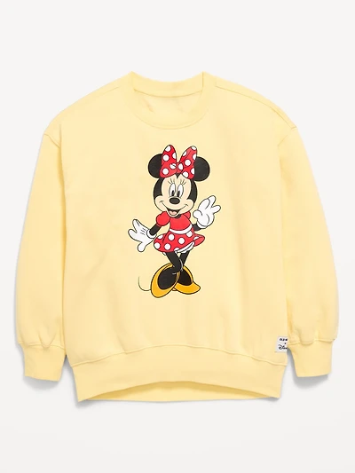 Disney© Oversized Minnie Mouse Graphic Tunic Sweatshirt for Girls
