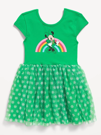 Disney© Short-Sleeve Tutu Dress for Toddler Girls