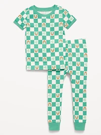 Printed Unisex Pajama Set for Toddler & Baby