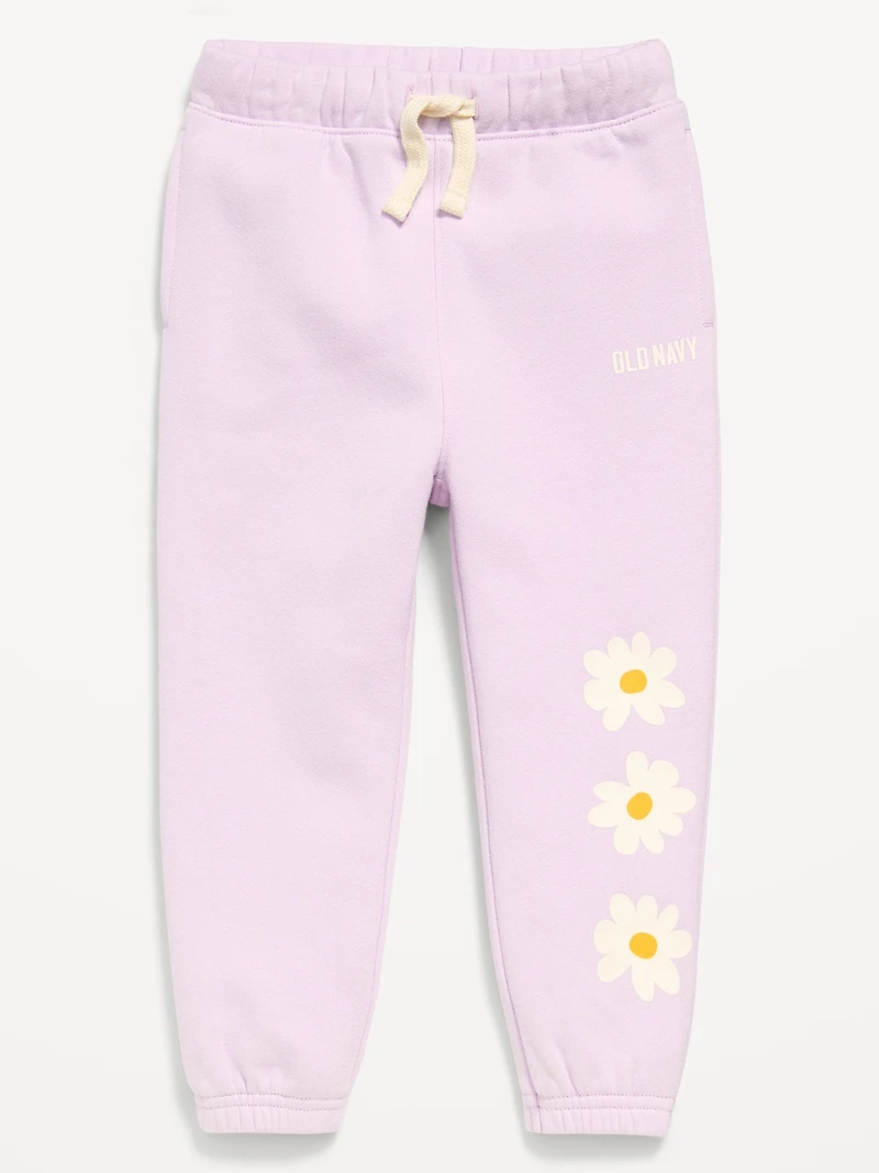 Logo-Graphic Jogger Sweatpants for Toddler Girls