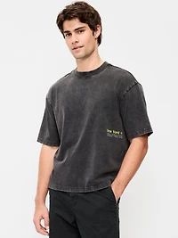 Heavyweight Graphic Cropped T-Shirt