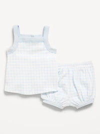 Ribbed Cami Tank and Shorts Set for Baby