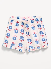 Double-Weave Shorts for Toddler Girls